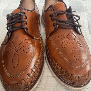 Leather hand made Mexican shoes